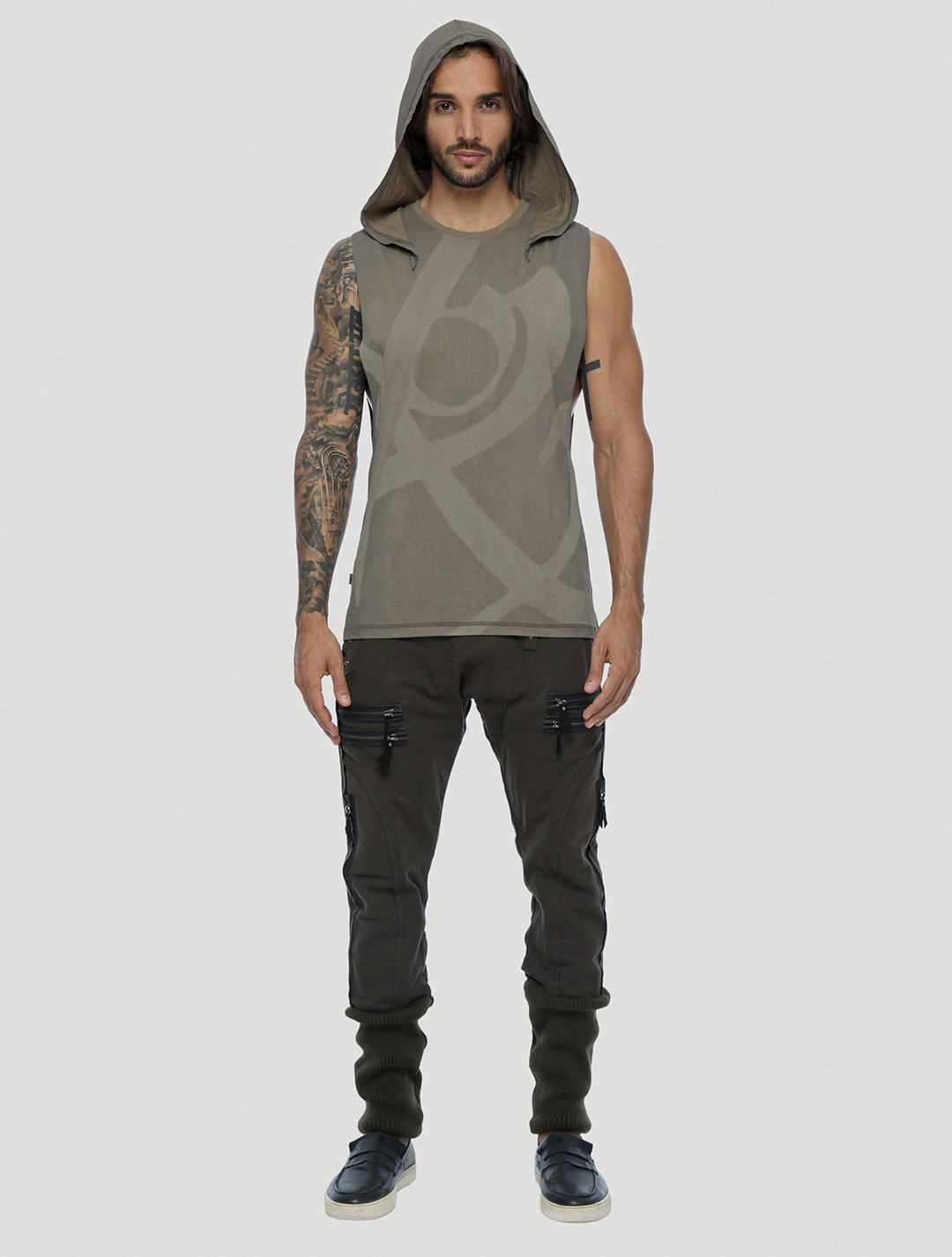 Fearless Hoodie Singlet by Psylo
