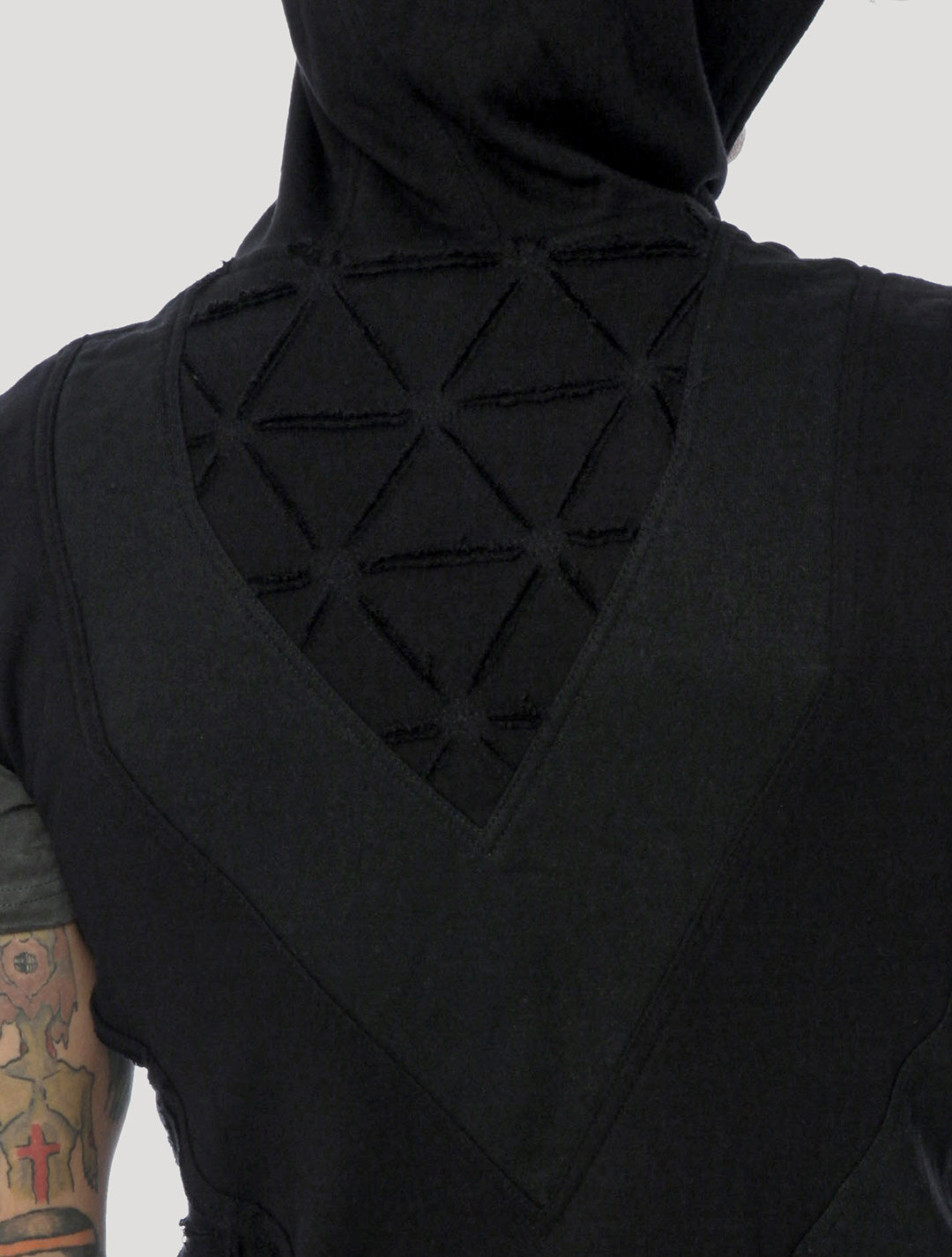Shinobi Hoodie Vest by Psylo