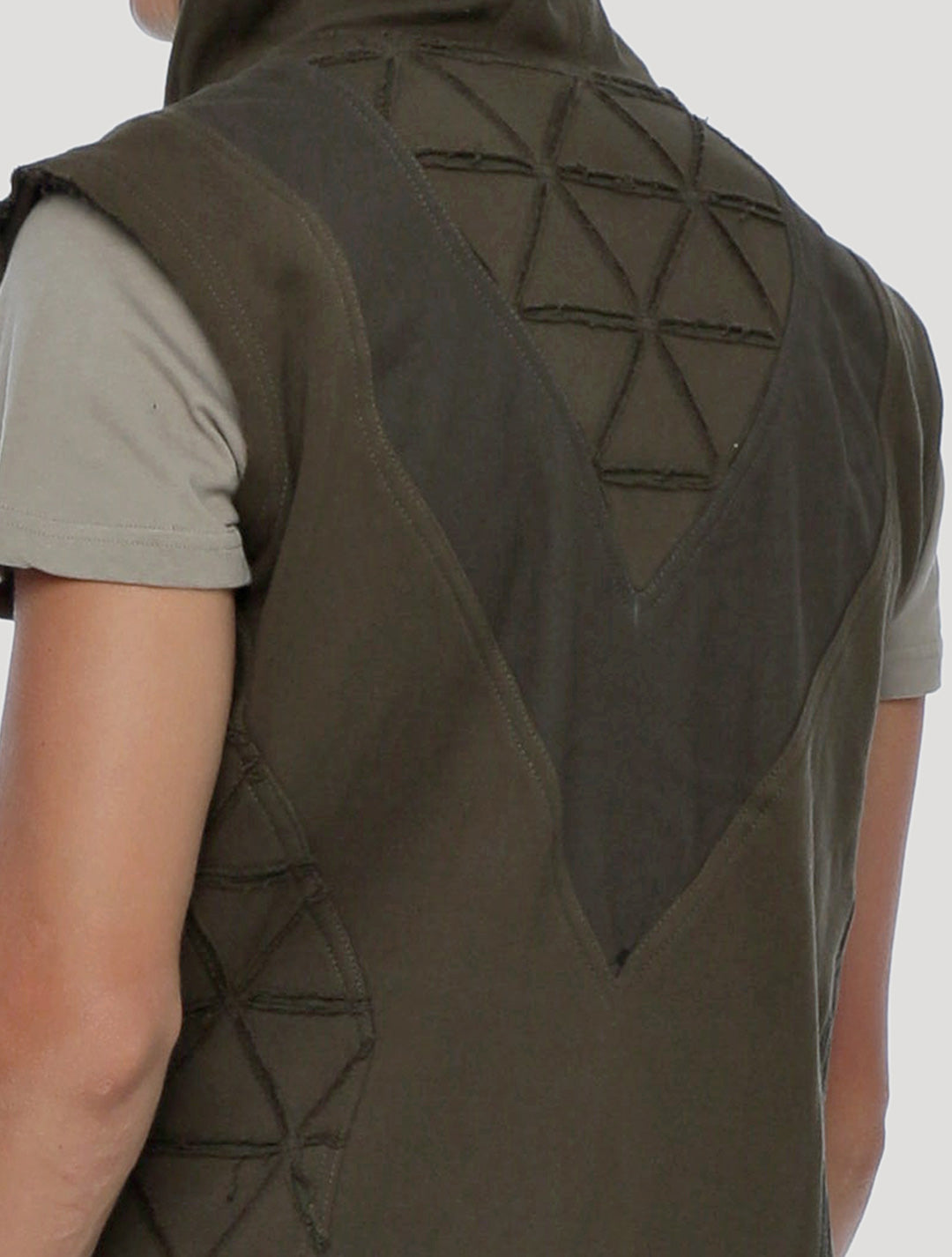 Shinobi Hoodie Vest by Psylo