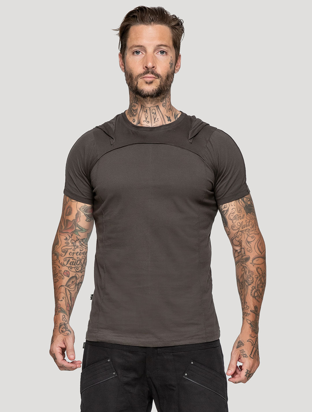 Shelter Hoodie Tee by Psylo