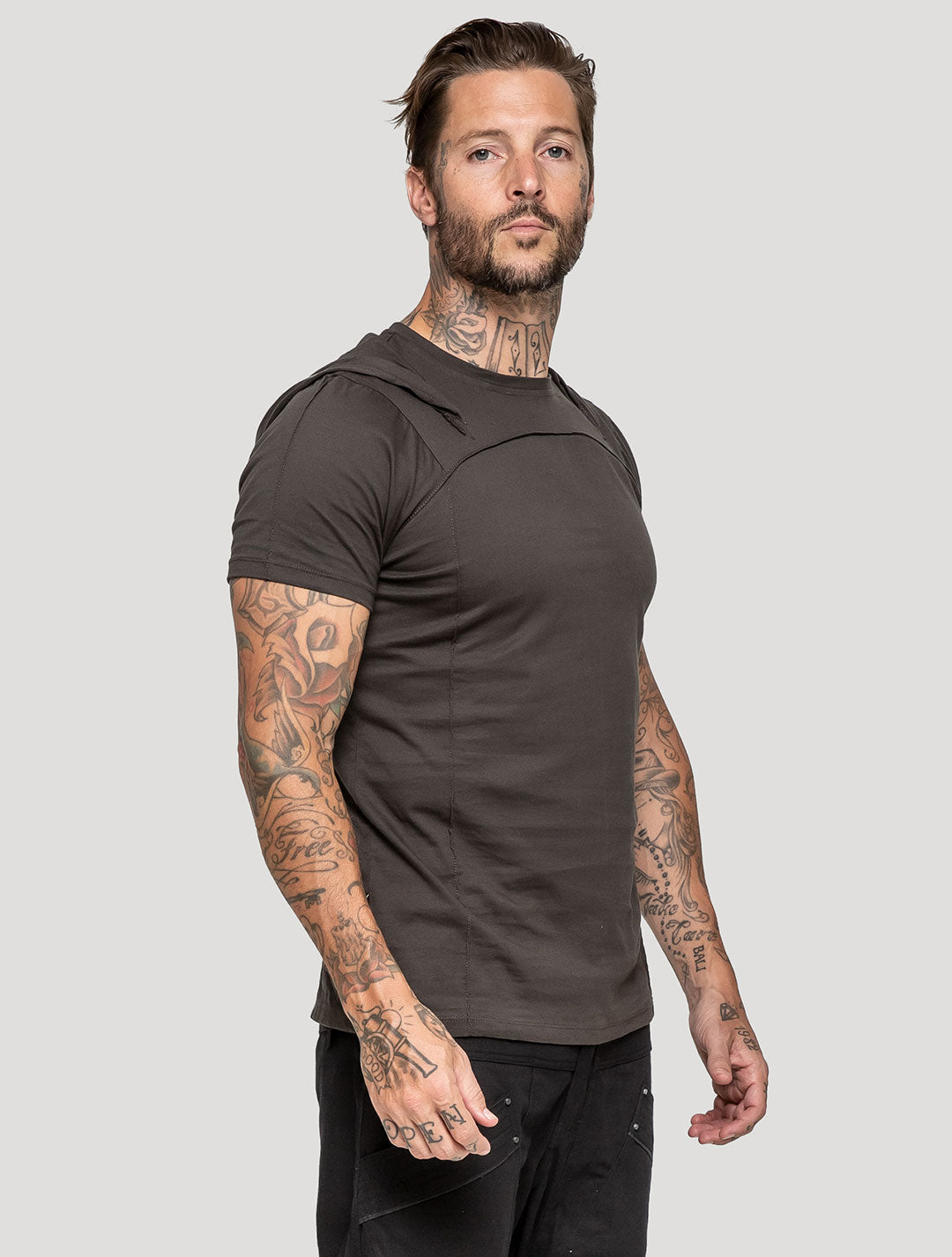 Shelter Hoodie Tee by Psylo
