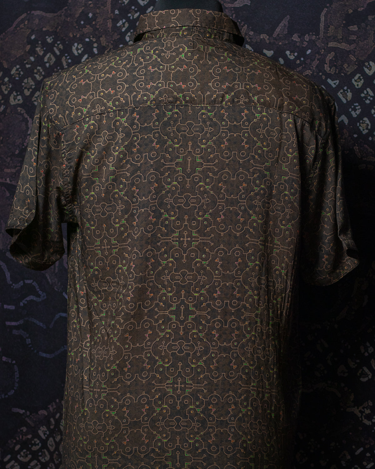 Bamboo Shirt All Over Digital Print