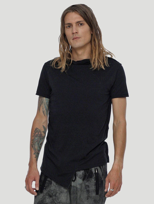 Tulle Asymmetric Tee