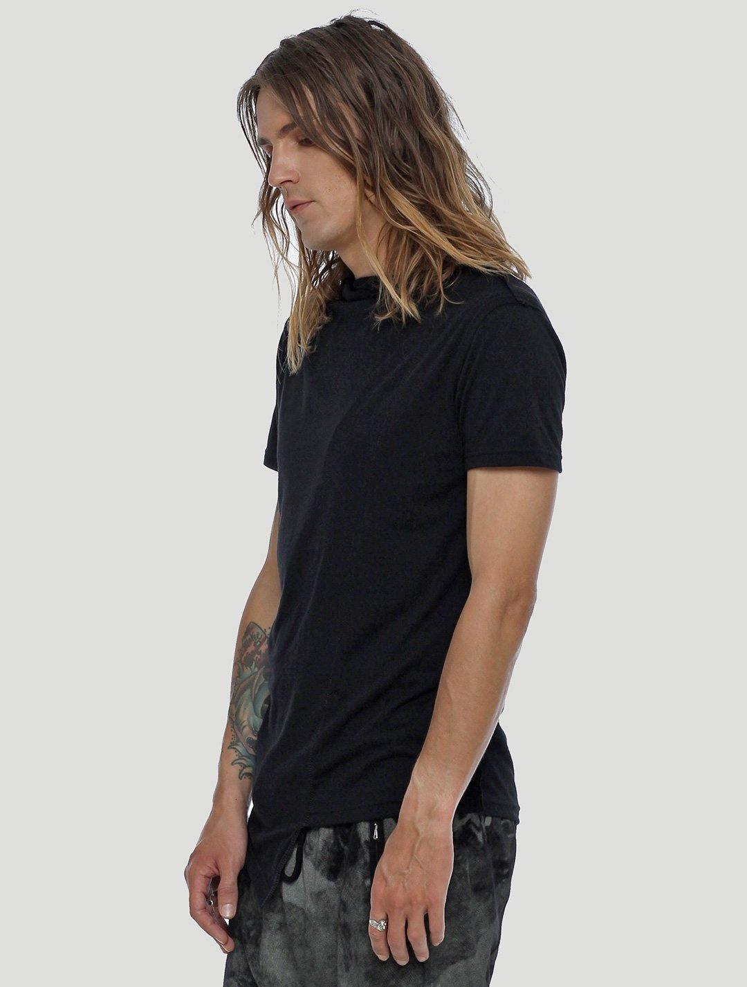 Tulle asymmetric tee by Psylo