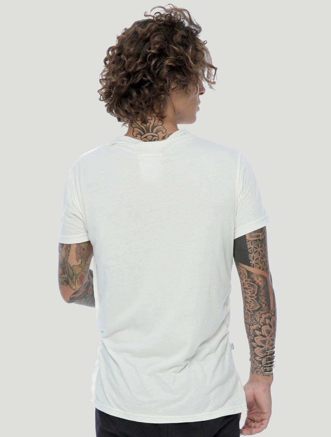 Tulle asymmetric tee by Psylo