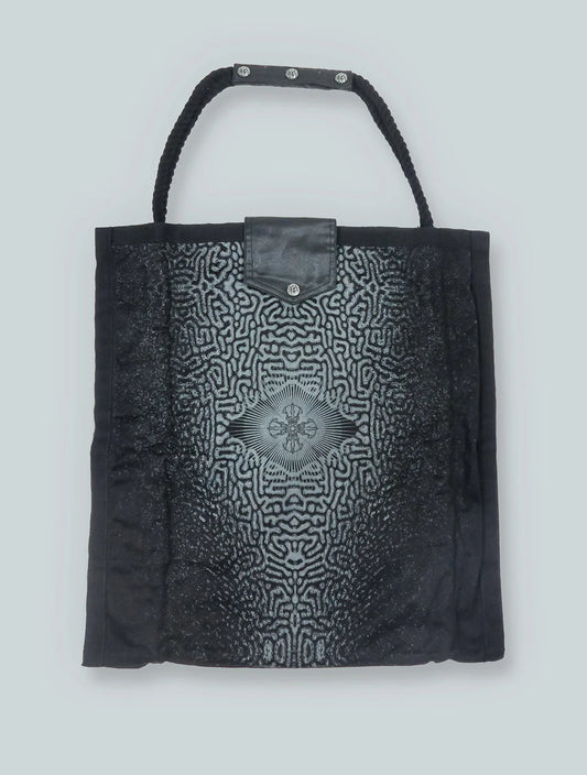 Vajra Drawstring Tote Bag