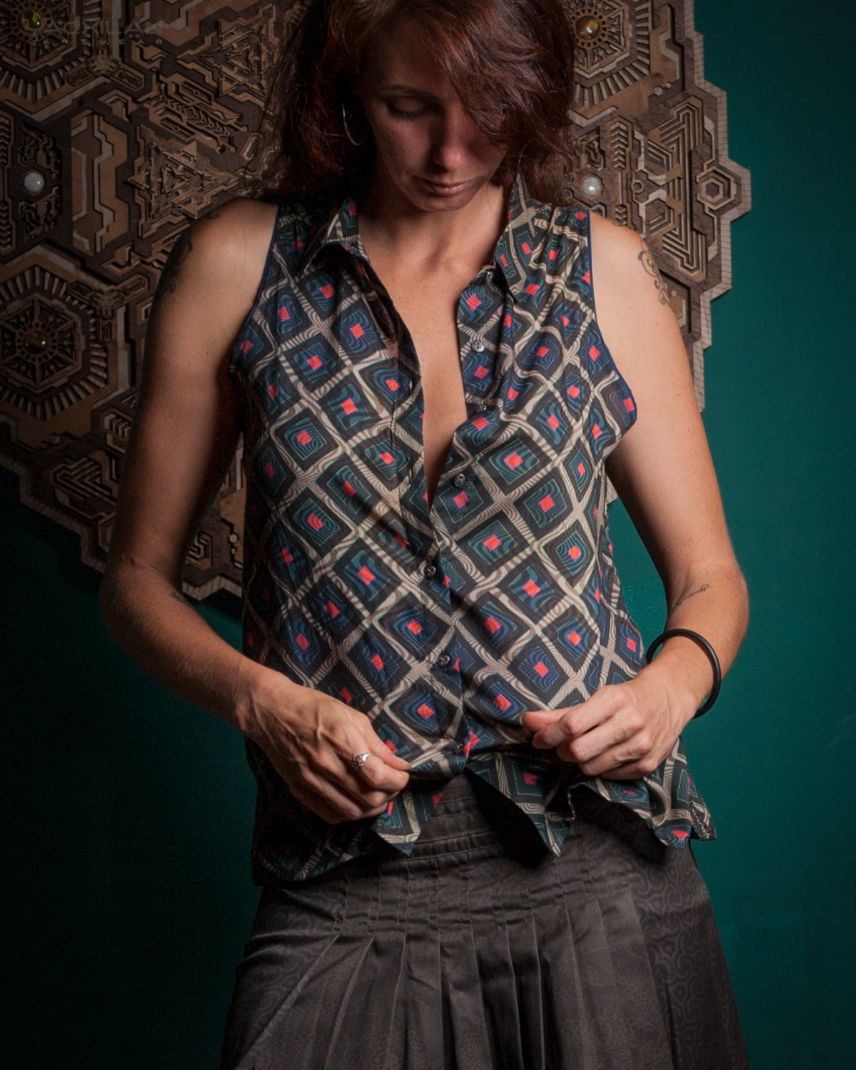 Bamboo Sleeveless Shirt