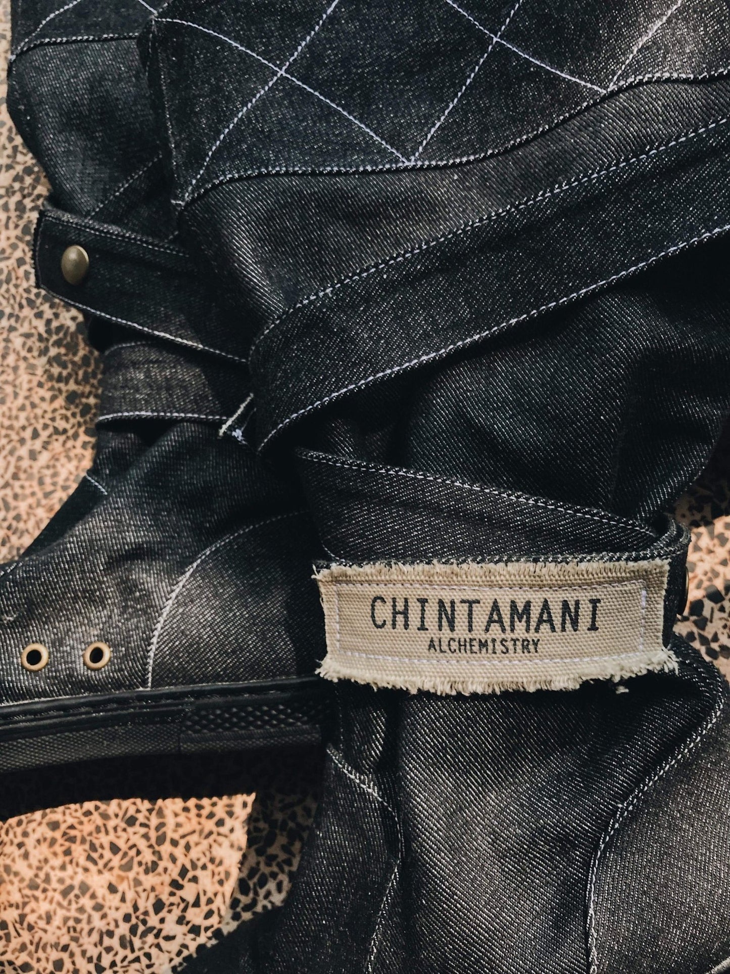 Denim Tribal Boots