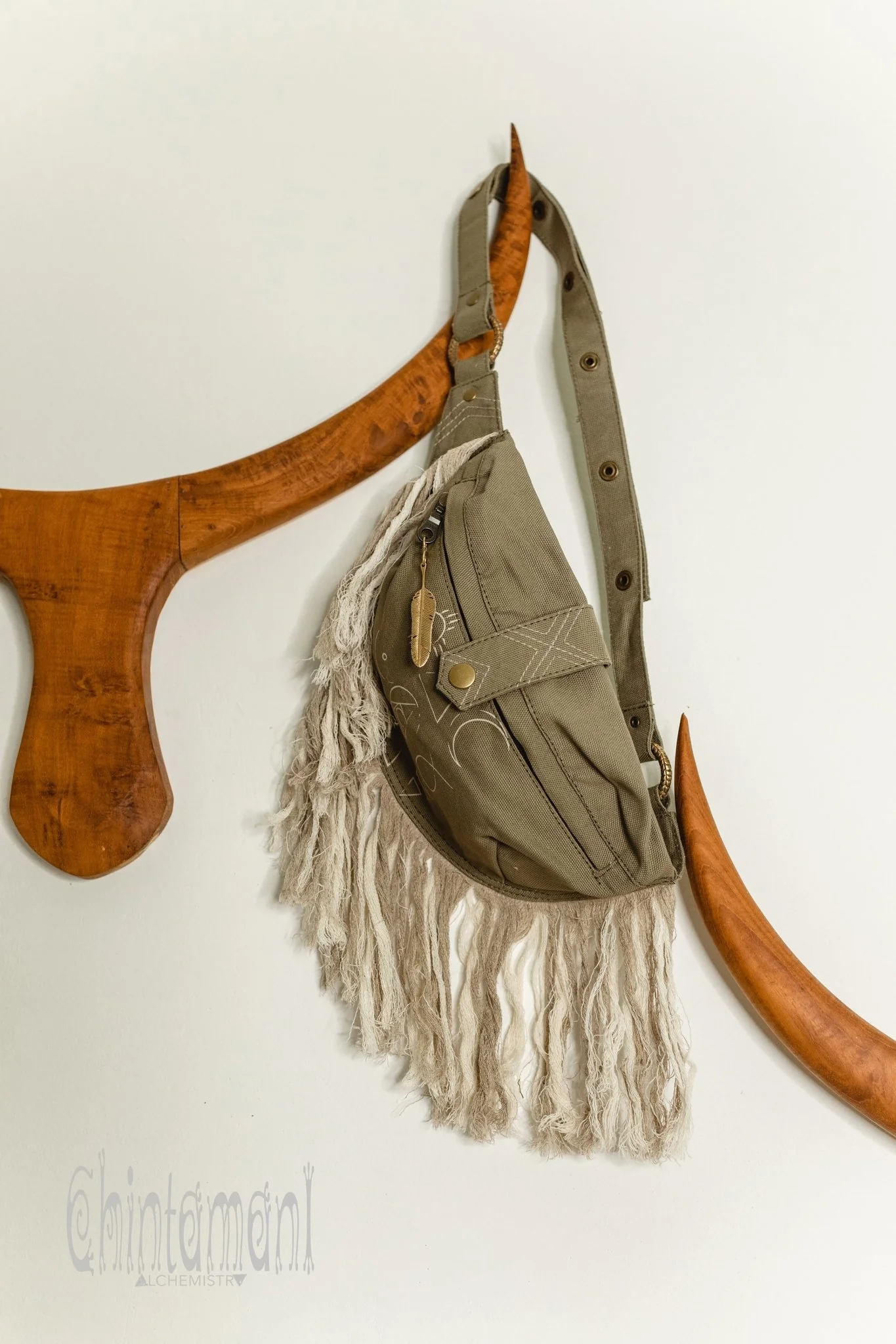 Alchemy Fringed Pocket Belt