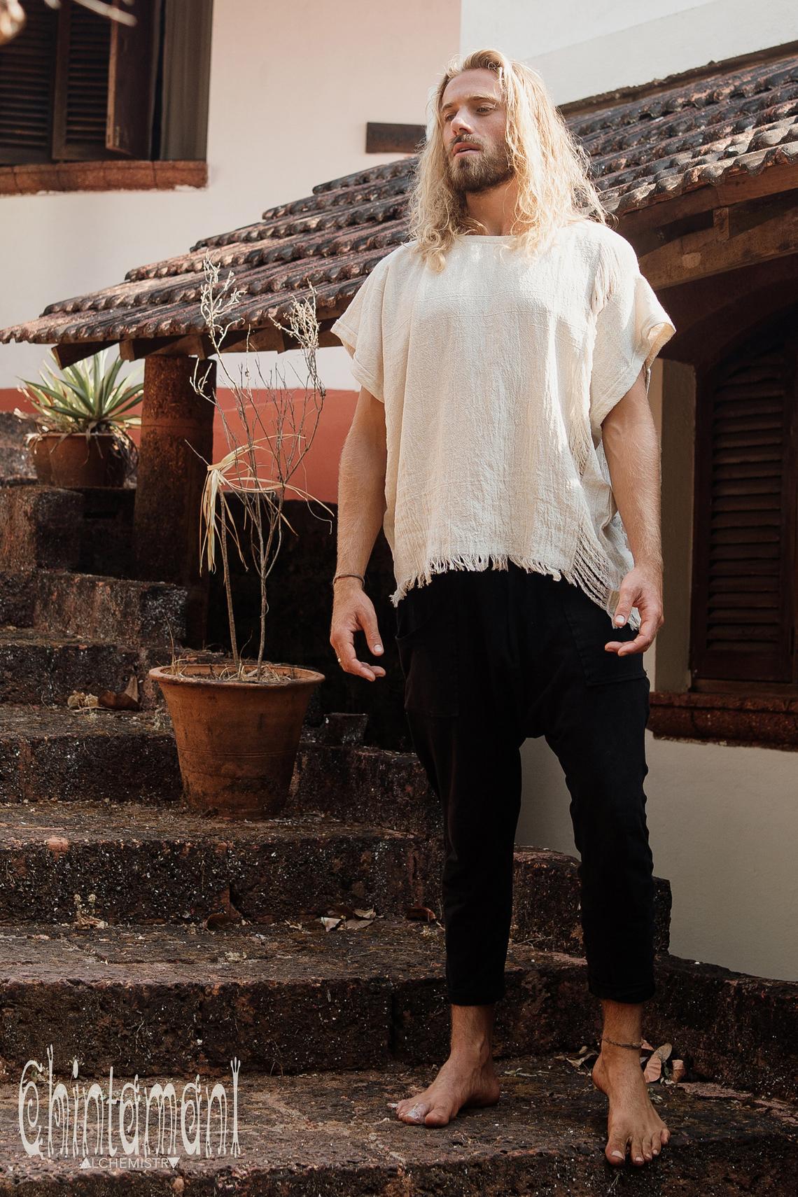 Ripped Khadi Boho Top
