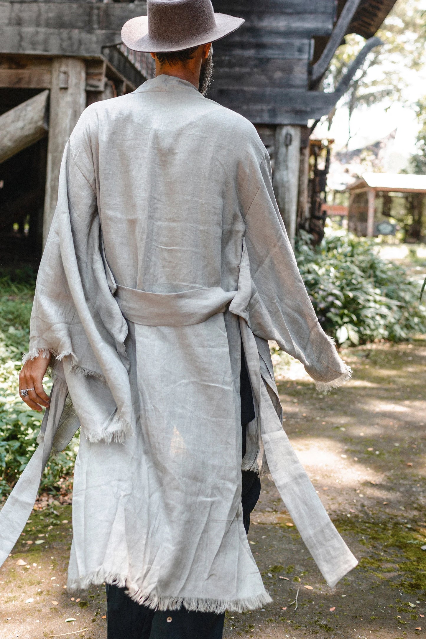 Linen Kimono Men