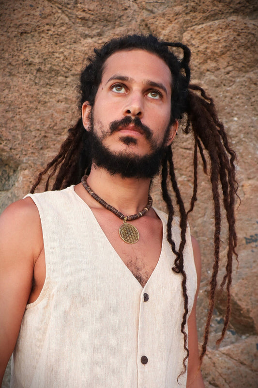 Coconut Sacred Shape Necklace