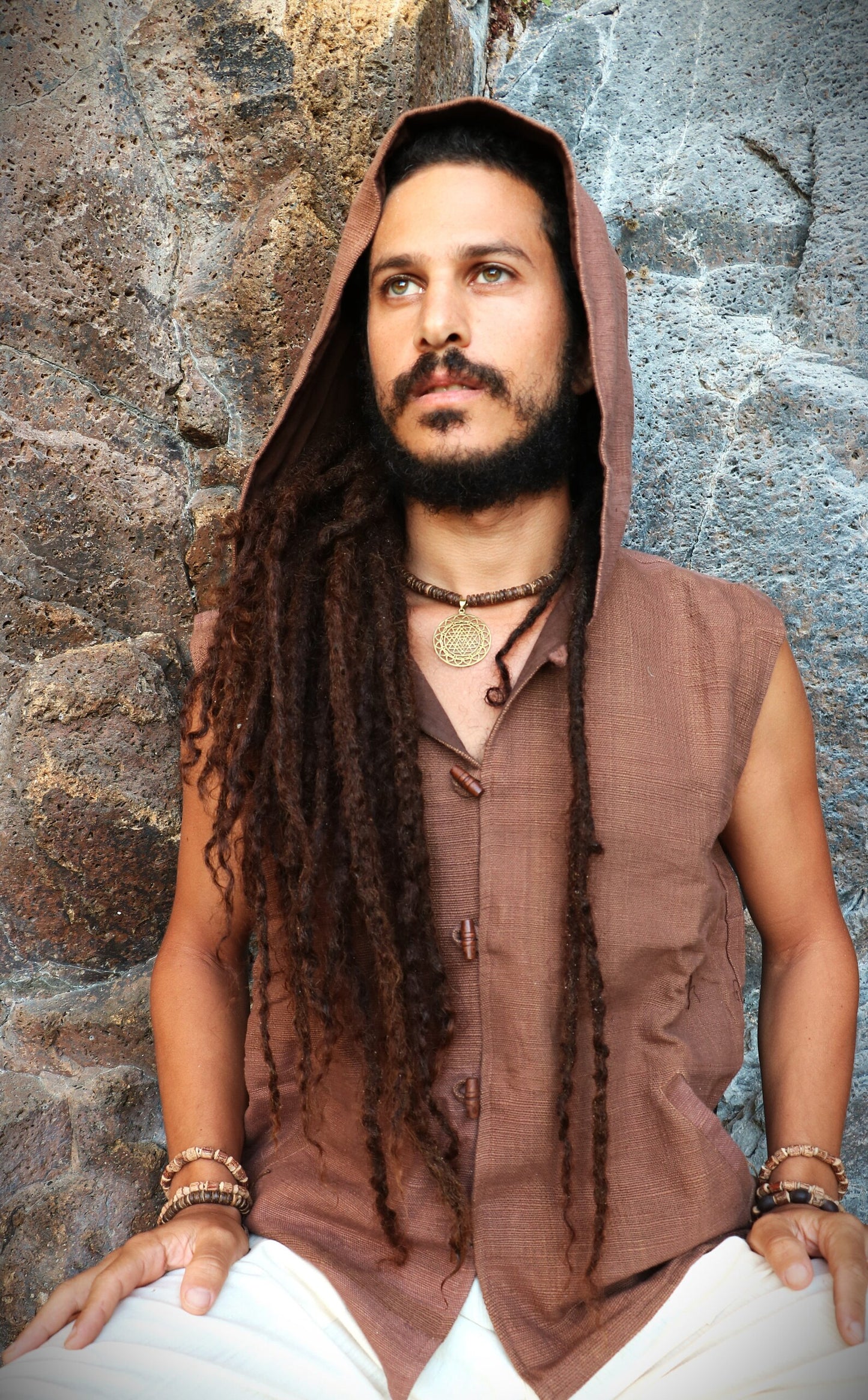 Coconut Sacred Shape Necklace