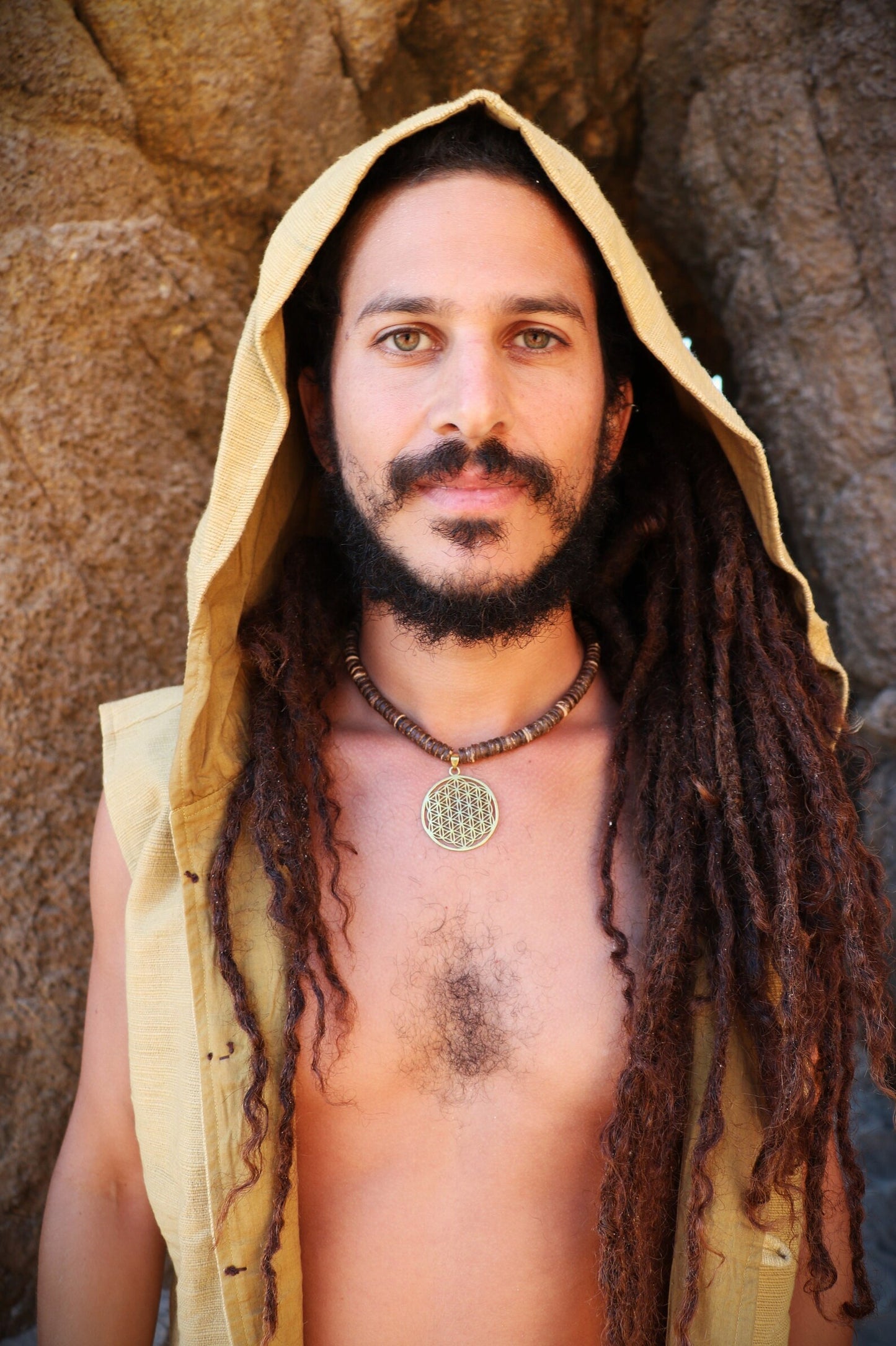 Coconut Sacred Shape Necklace
