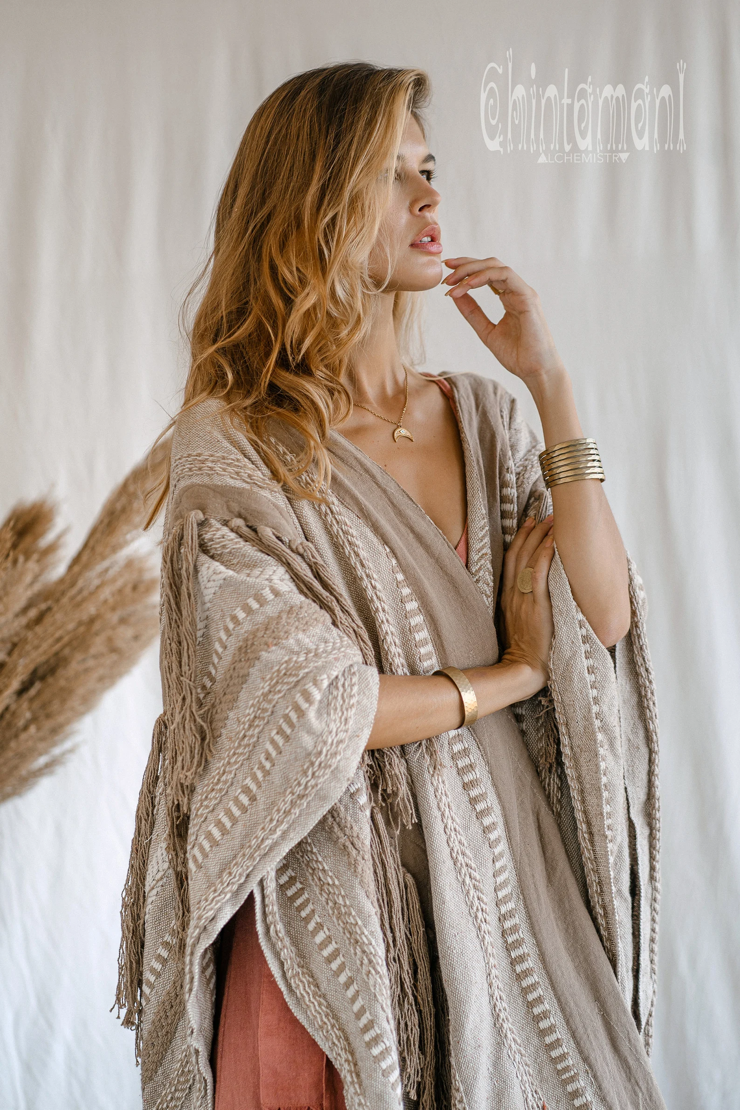 Tribal Tassel Poncho (Unisex)