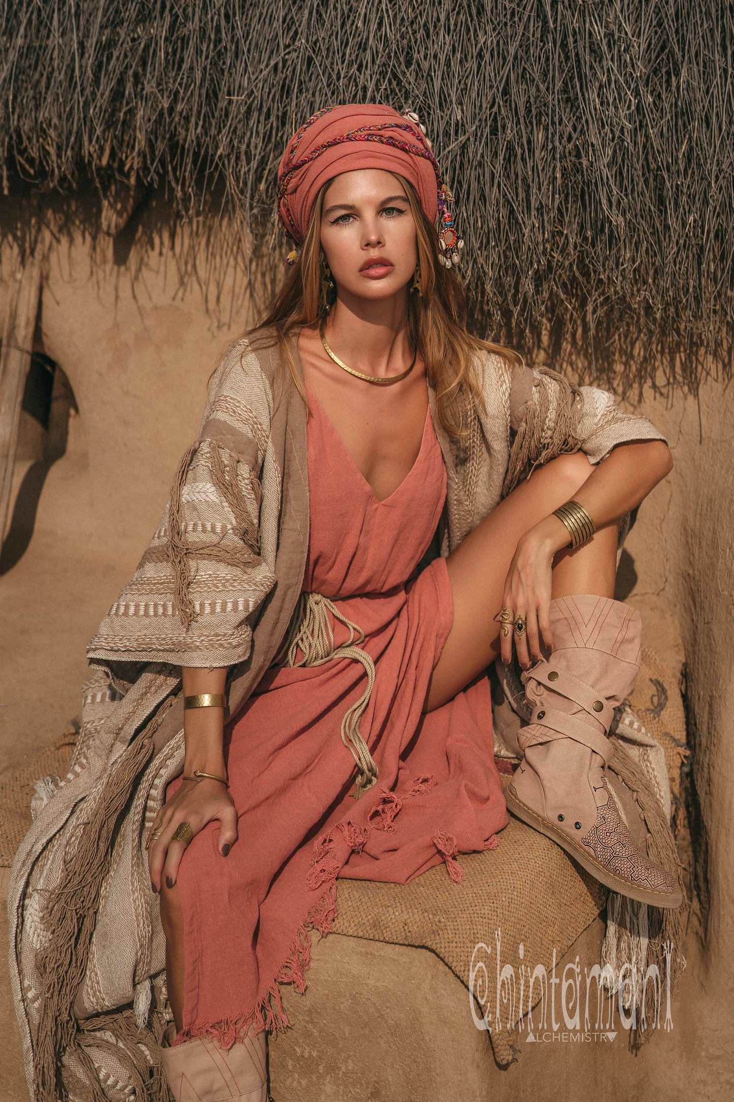 Tribal Tassel Poncho (Unisex)
