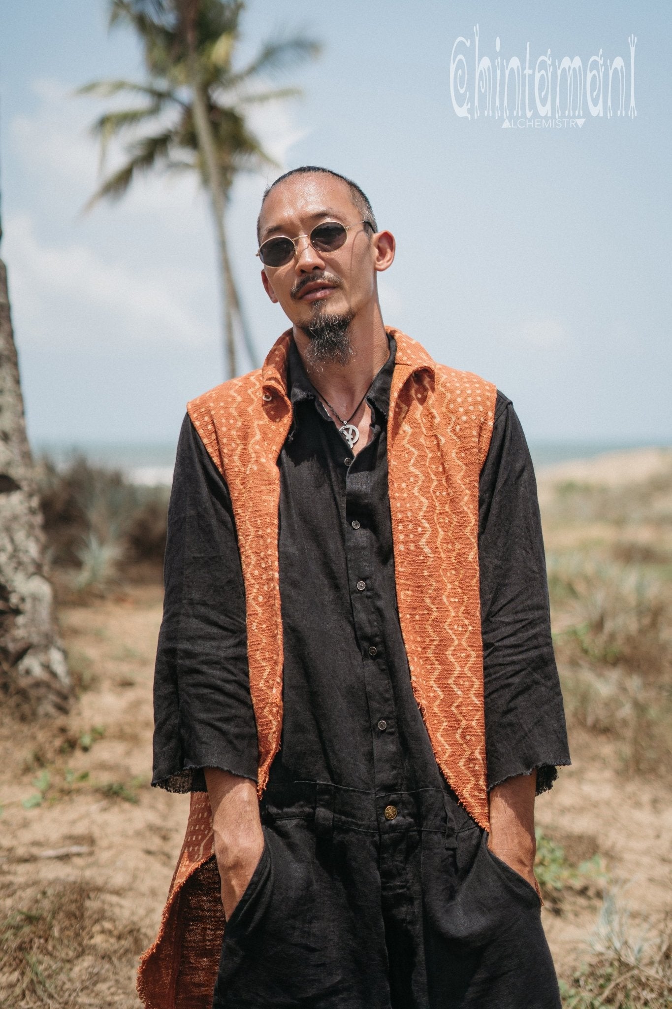 Rusty Print Vest