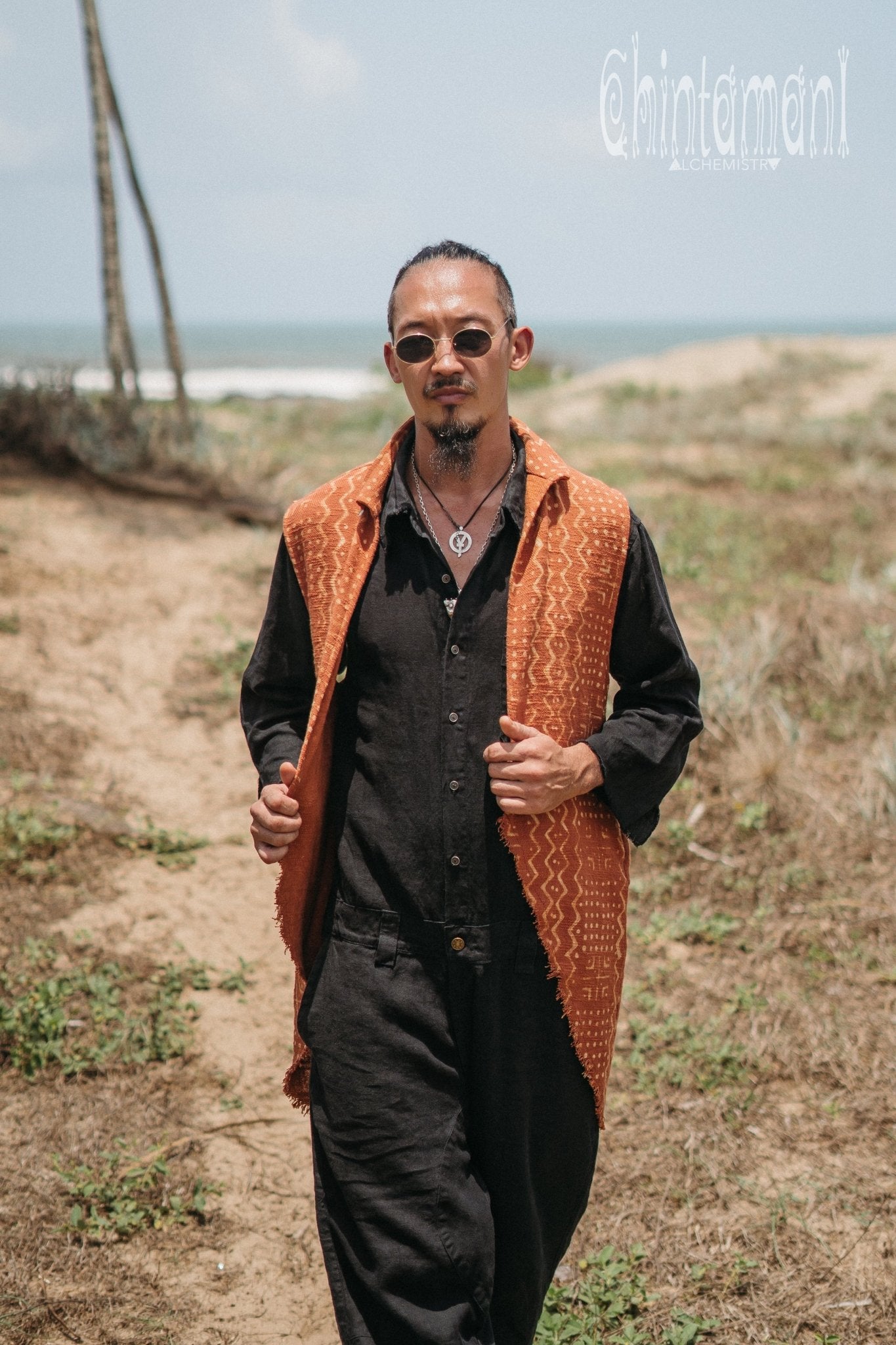 Rusty Print Vest