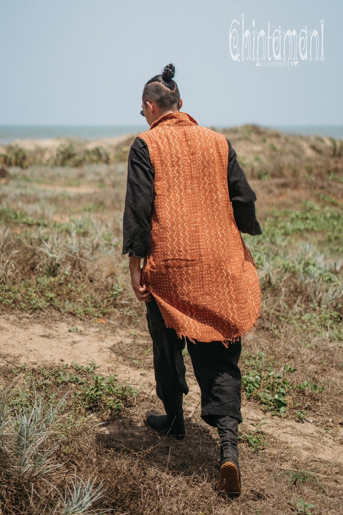 Rusty Print Vest
