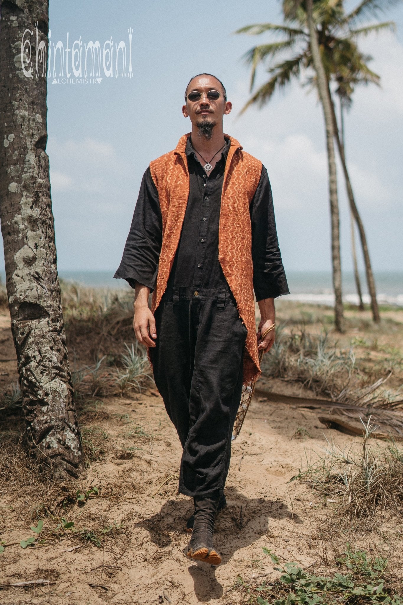 Rusty Print Vest