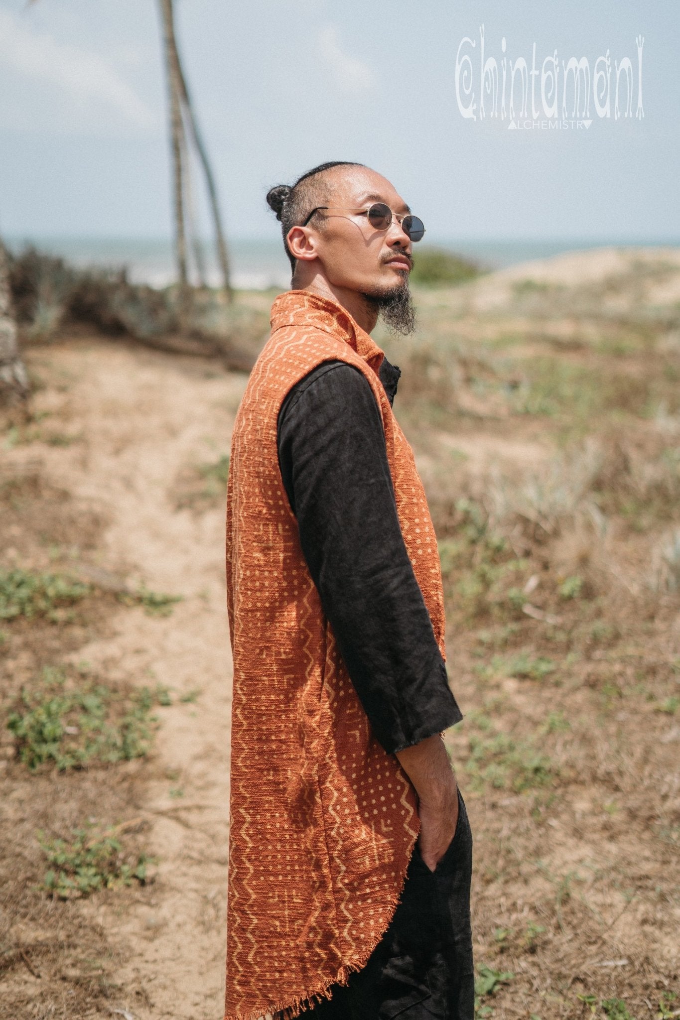 Rusty Print Vest