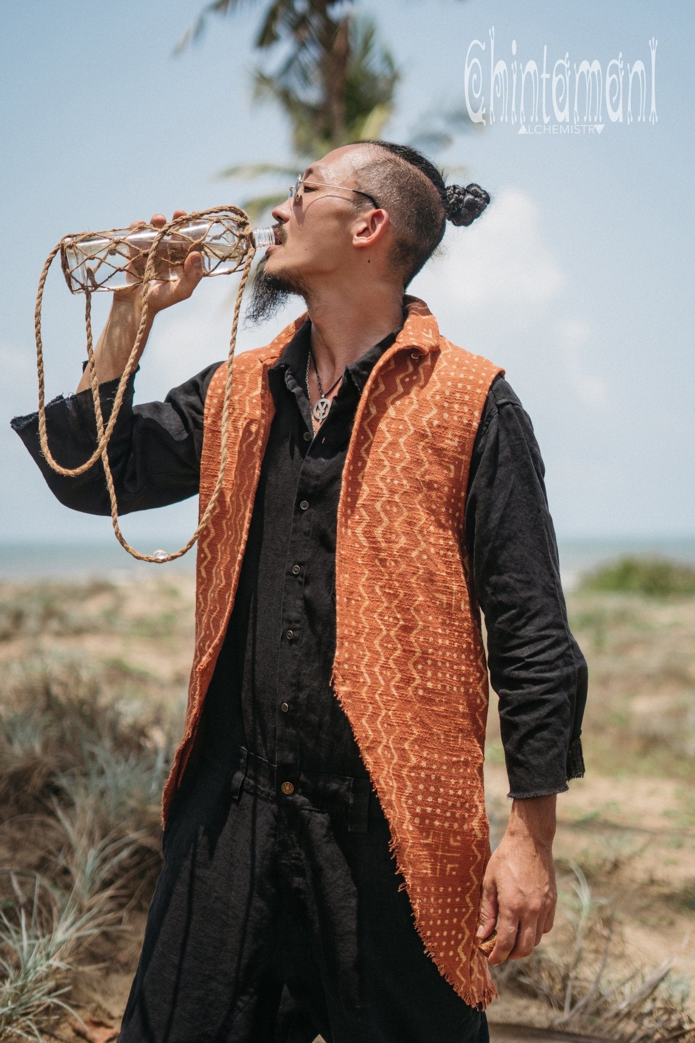 Rusty Print Vest