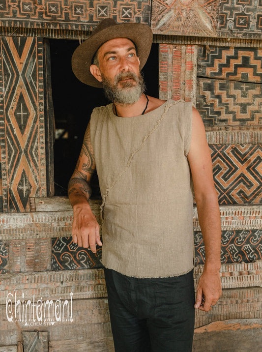 Diagonal Boho Tank Top