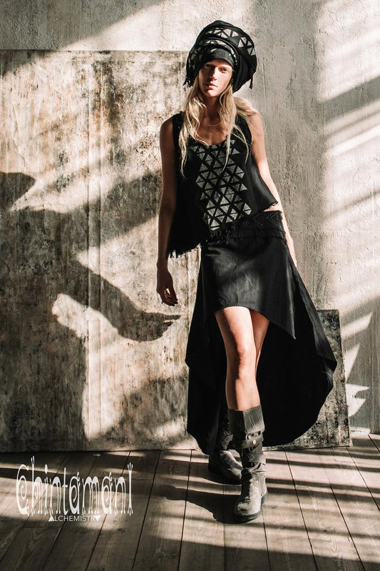 Asymmetric Bohemian Skirt