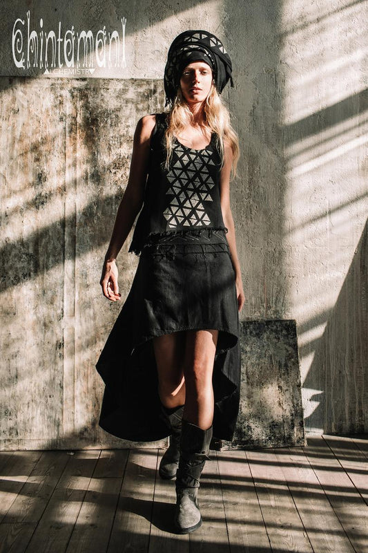 Asymmetric Bohemian Skirt
