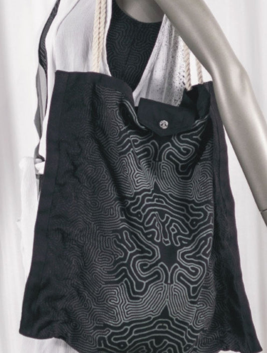 Aya Drawstring Tote Bag