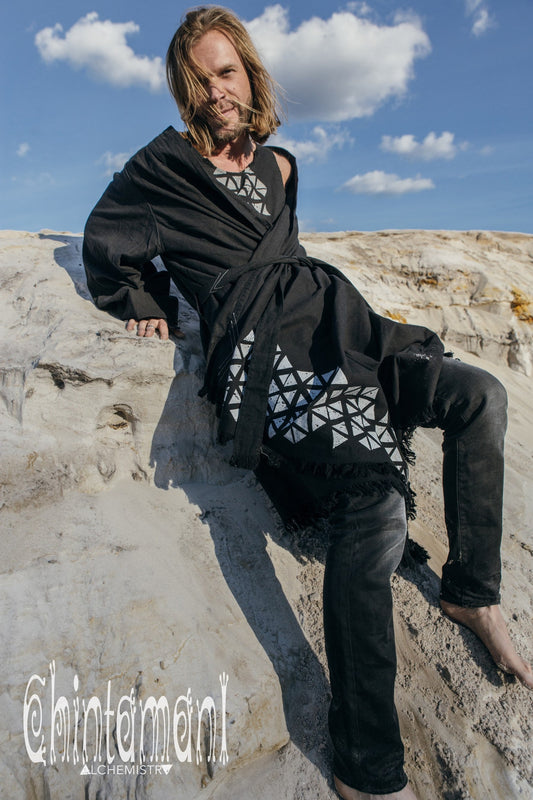 Triangle Mantle Kimono