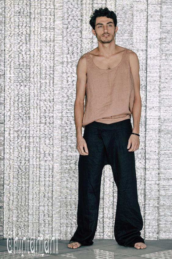 Linen Pants Men