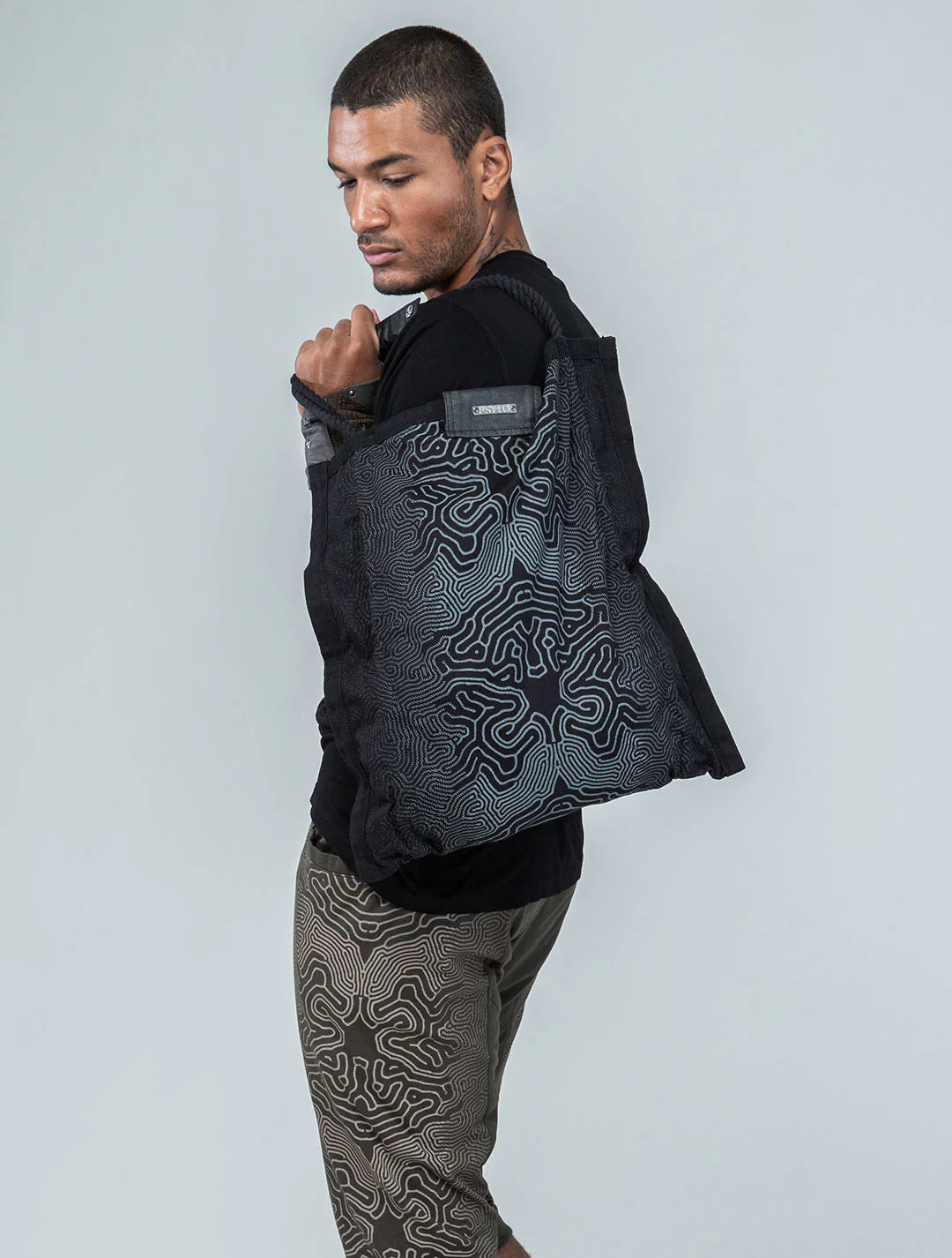 Aya Drawstring Tote Bag