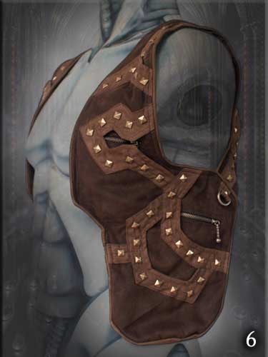Tron Holster Vest Studs