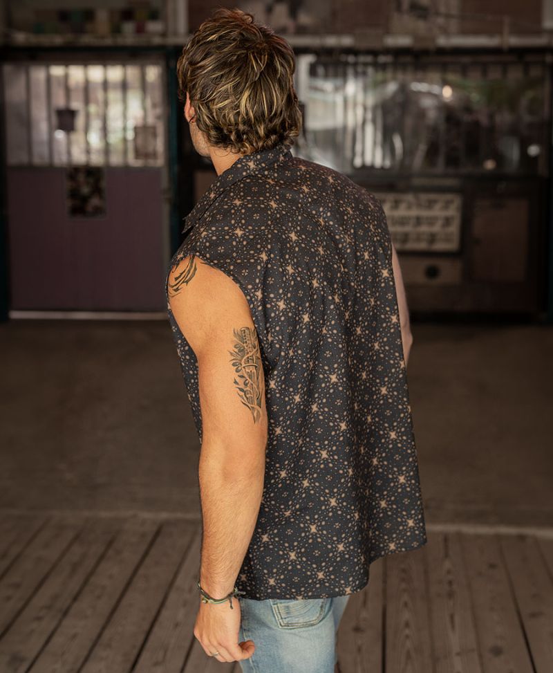 #SEED OF LIFE# Sleeveless Shirts
