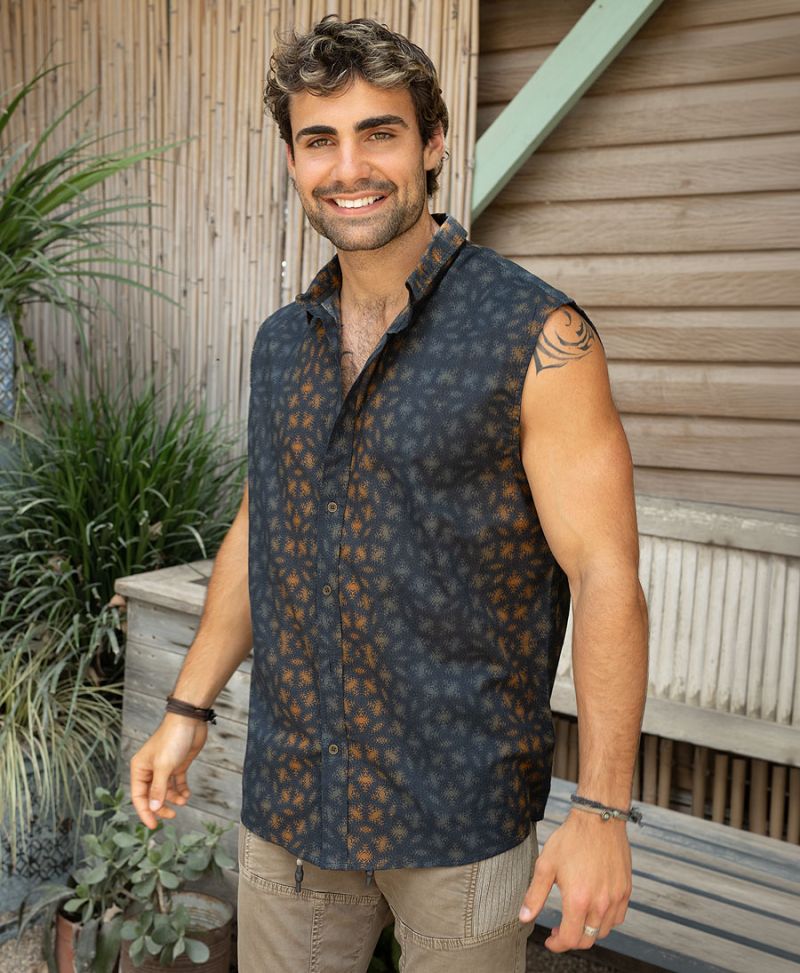 #SEED OF LIFE# Sleeveless Shirts