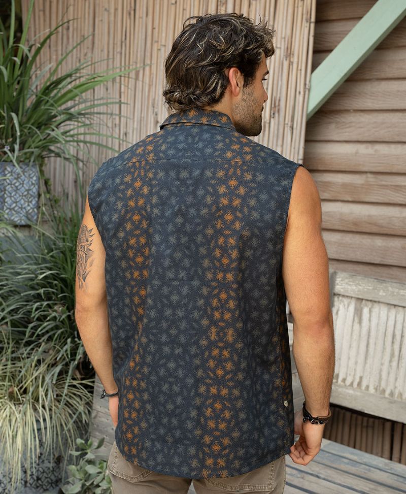 #SEED OF LIFE# Sleeveless Shirts