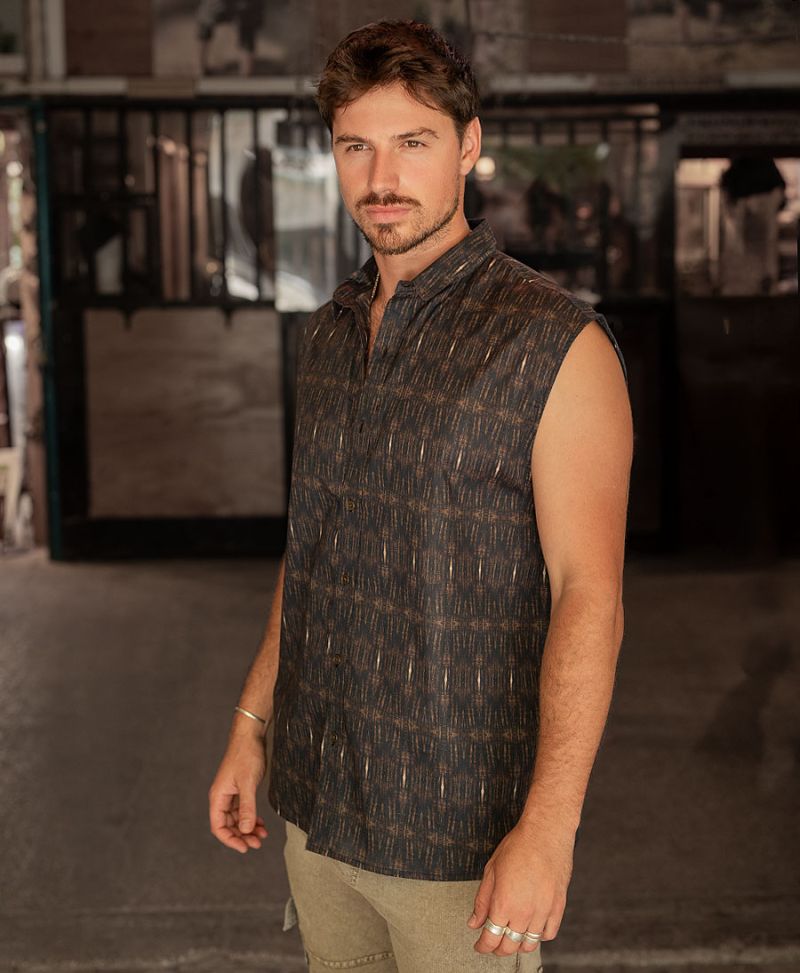 #SEED OF LIFE# Sleeveless Shirts