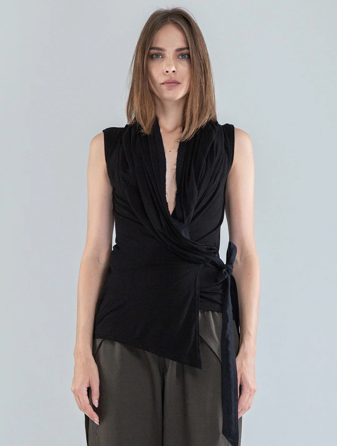 Sorcerer Hooded Wrap Top