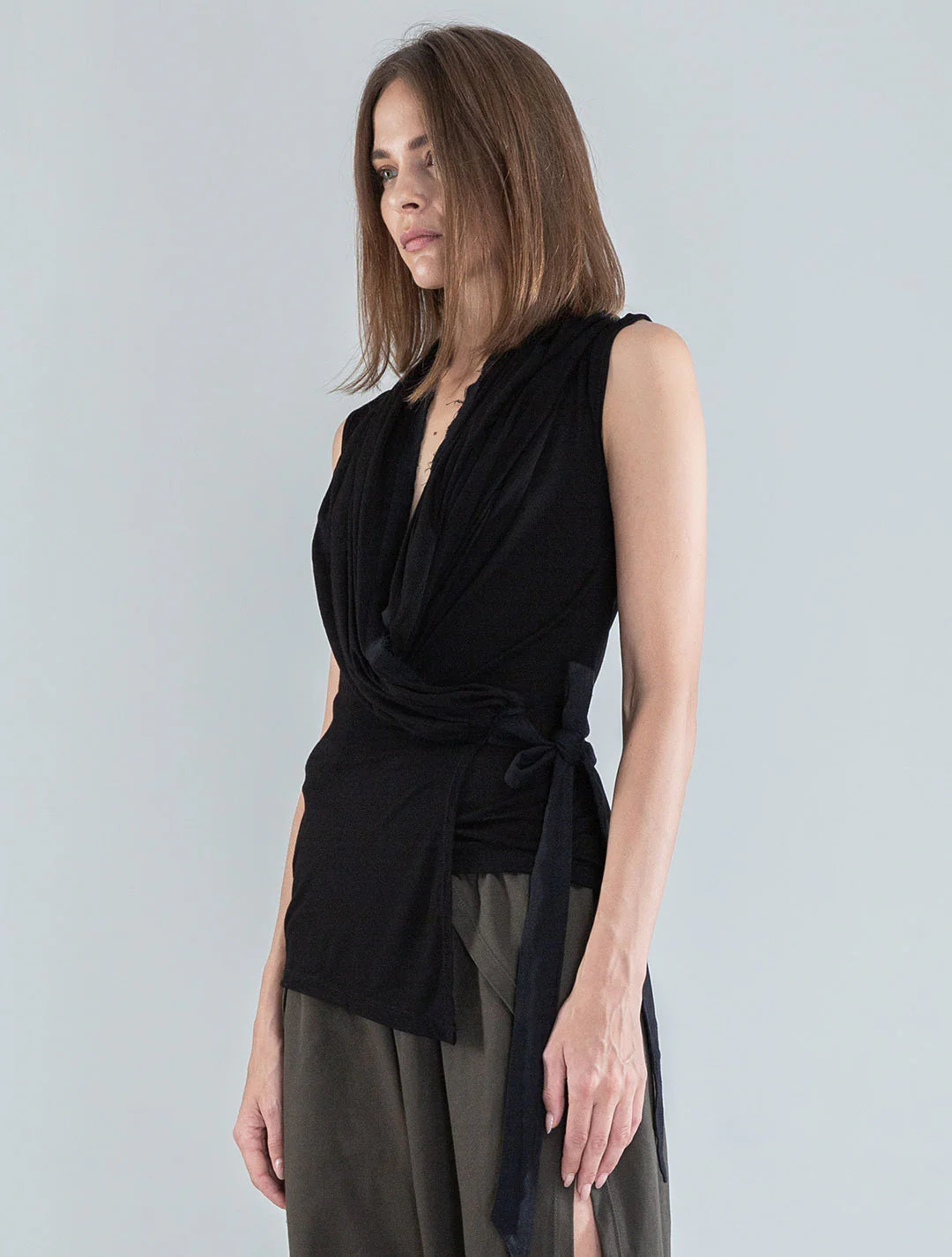 Sorcerer Hooded Wrap Top