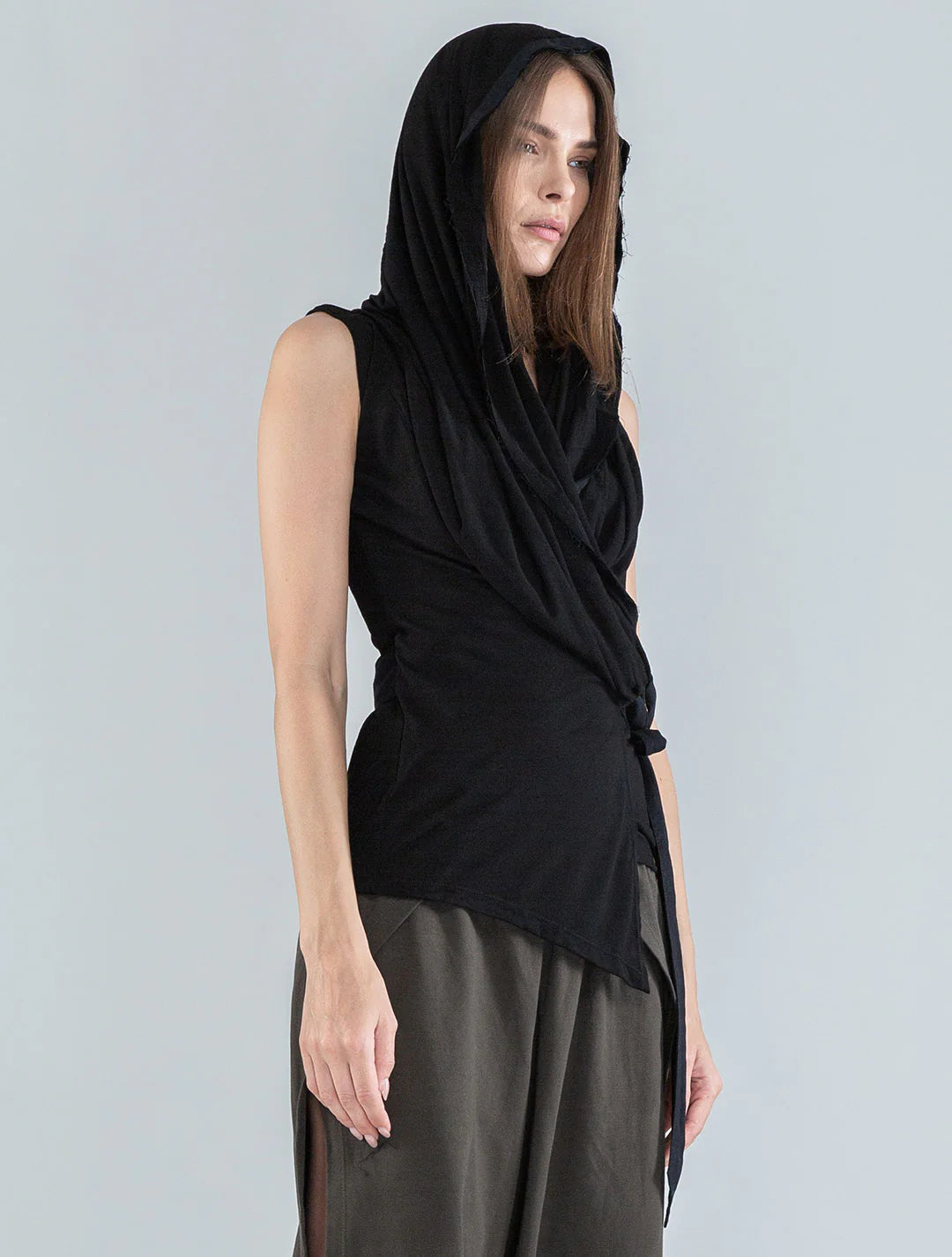 Sorcerer Hooded Wrap Top