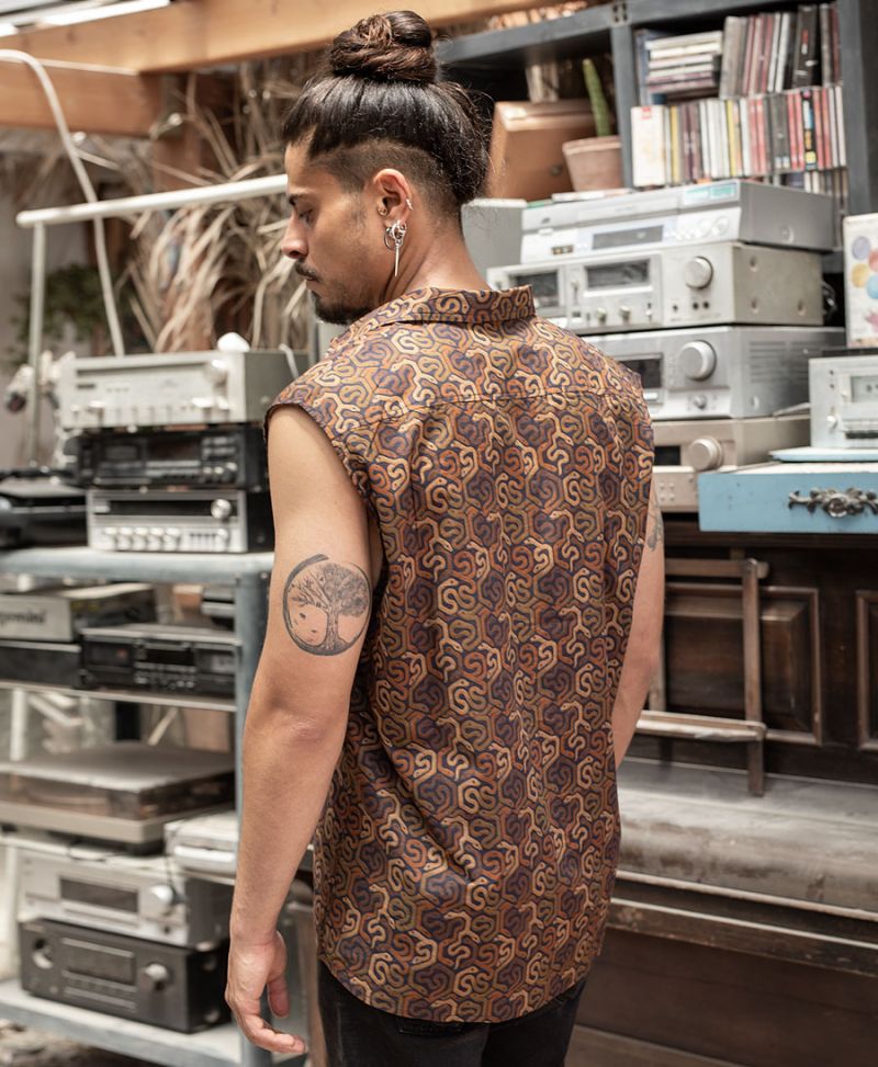 #SEED OF LIFE# Sleeveless Shirts