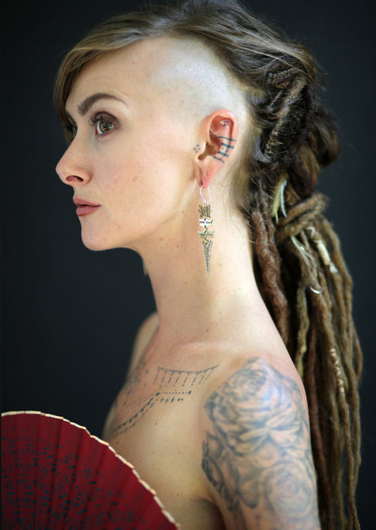 Spine Earrings