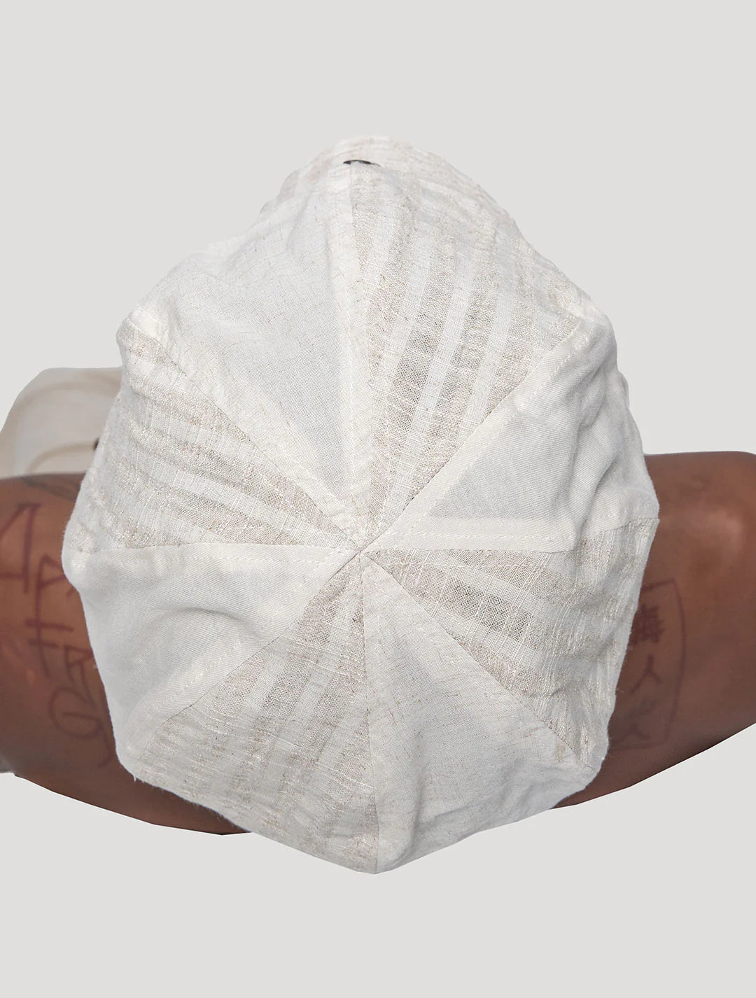 Taiji Striped Gavroche Hat