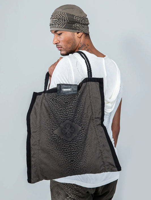 Vajra Drawstring Tote Bag