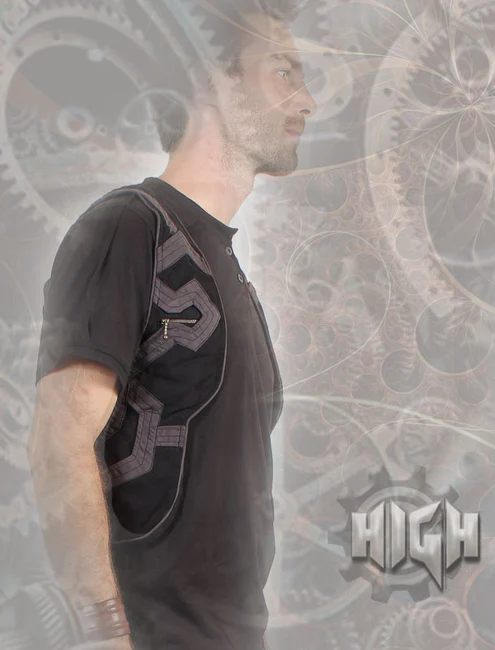 Cyber Tron Holster Vest